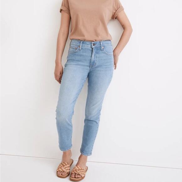 Madewell Super High Rise The Perfect Vintage Jean Alderton Wash Size 28 - Picture 1 of 7